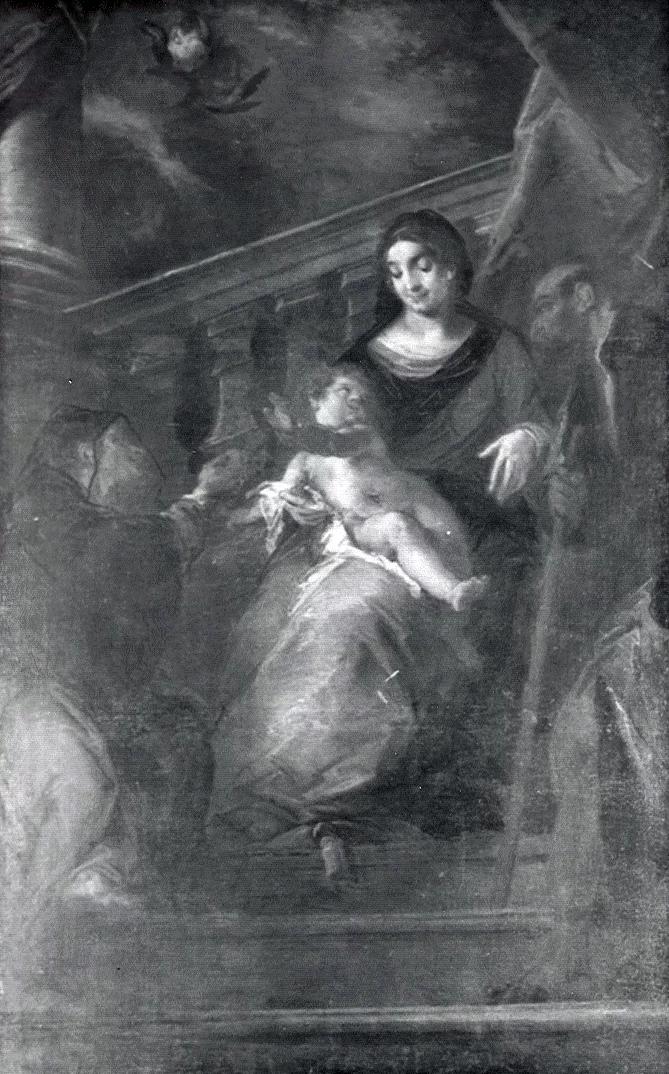 Madonna con il Bambino Gesù, Sant'Anna e San Gioacchino - Mantova